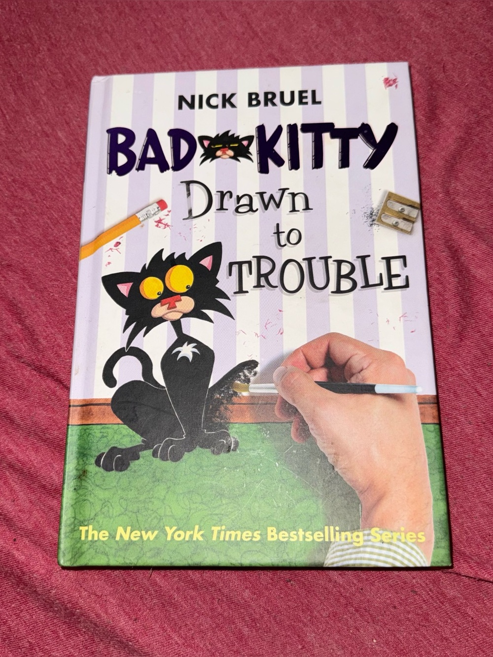 Bad Kitty Drawn to Trouble - Kids Book
